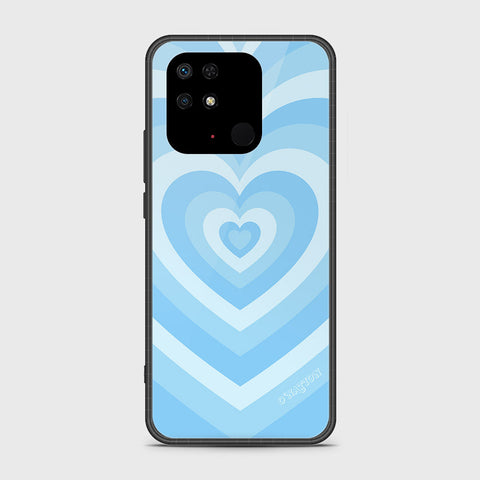 Xiaomi Redmi 10C Cover - O'Nation Heartbeat Series - HQ Ultra Shine Premium Infinity Glass Soft Silicon Borders Case