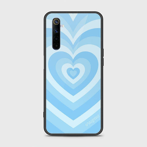 Realme 6 Cover - O'Nation Heartbeat Series - HQ Ultra Shine Premium Infinity Glass Soft Silicon Borders Case