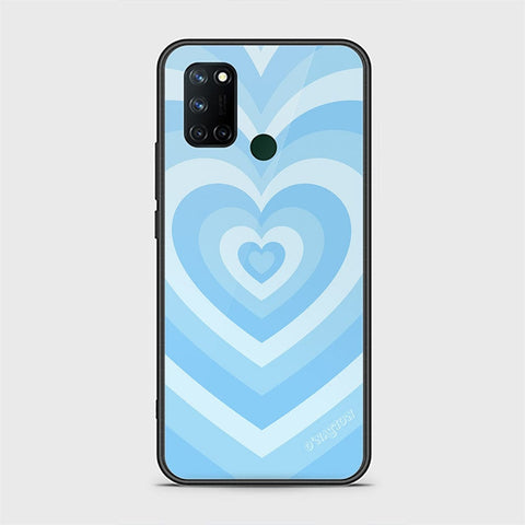 Realme C17 Cover - O'Nation Heartbeat Series - HQ Ultra Shine Premium Infinity Glass Soft Silicon Borders Case