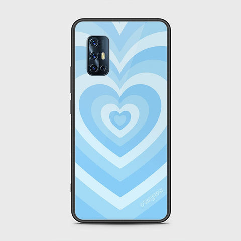 Vivo V17 Cover - O'Nation Heartbeat Series - HQ Ultra Shine Premium Infinity Glass Soft Silicon Borders Case