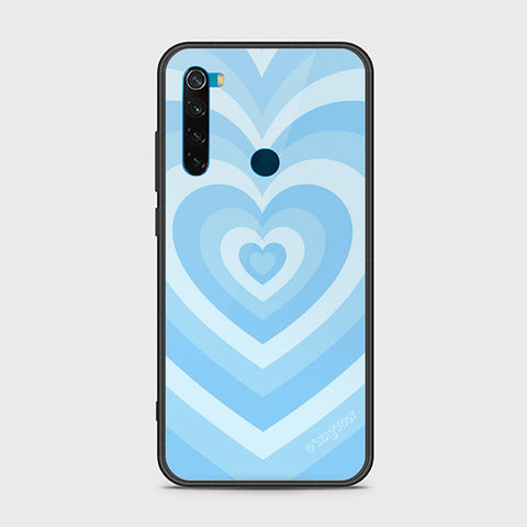 Xiaomi Redmi Note 8 Cover - O'Nation Heartbeat Series - HQ Ultra Shine Premium Infinity Glass Soft Silicon Borders Case