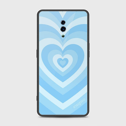 Oppo Reno Cover - O'Nation Heartbeat Series - HQ Ultra Shine Premium Infinity Glass Soft Silicon Borders Case