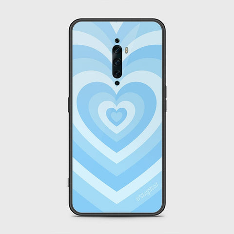 Oppo Reno 2Z Cover - O'Nation Heartbeat Series - HQ Ultra Shine Premium Infinity Glass Soft Silicon Borders Case