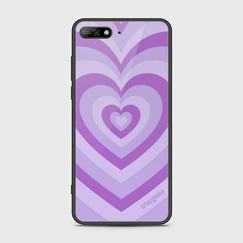 Huawei Y6 Prime 2018 Cover - O'Nation Heartbeat Series - HQ Ultra Shine Premium Infinity Glass Soft Silicon Borders Case