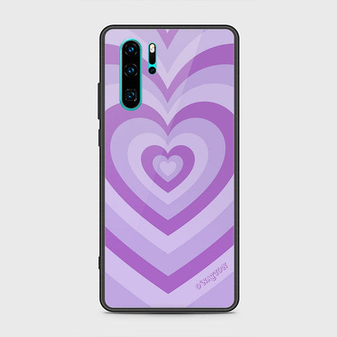 Huawei P30 Pro Cover - O'Nation Heartbeat Series - HQ Ultra Shine Premium Infinity Glass Soft Silicon Borders Case