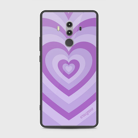 Huawei Mate 10 Pro Cover - O'Nation Heartbeat Series - HQ Ultra Shine Premium Infinity Glass Soft Silicon Borders Case