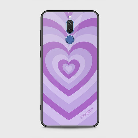 Huawei Mate 10 Lite Cover - O'Nation Heartbeat Series - HQ Ultra Shine Premium Infinity Glass Soft Silicon Borders Case