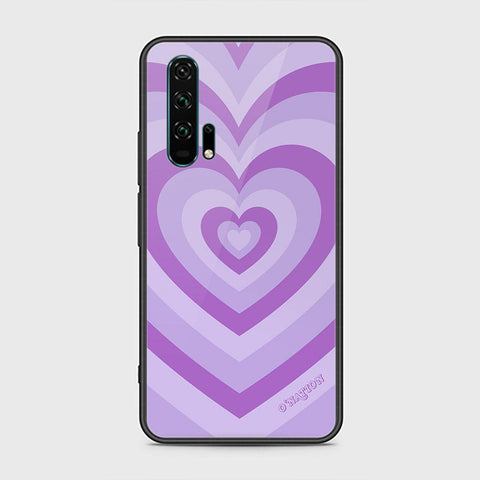 Honor 20 Pro Cover - O'Nation Heartbeat Series - HQ Ultra Shine Premium Infinity Glass Soft Silicon Borders Case