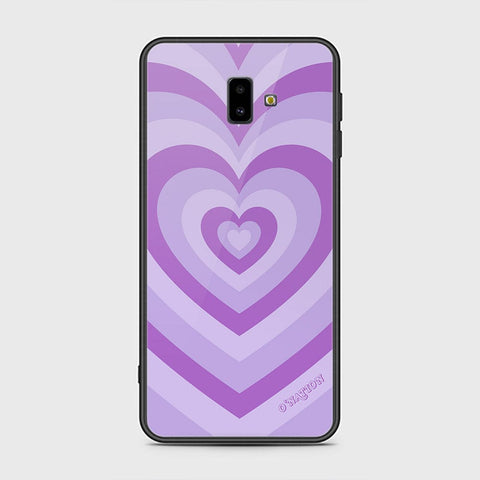 Samsung Galaxy J6 Plus 2018 Cover - O'Nation Heartbeat Series - HQ Ultra Shine Premium Infinity Glass Soft Silicon Borders Case