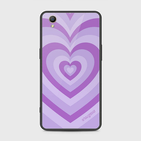 Oppo A37 Cover - O'Nation Heartbeat Series - HQ Ultra Shine Premium Infinity Glass Soft Silicon Borders Case