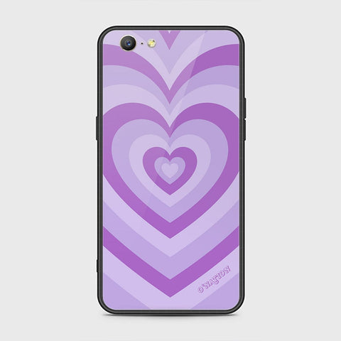 Oppo A39 Cover - O'Nation Heartbeat Series - HQ Ultra Shine Premium Infinity Glass Soft Silicon Borders Case