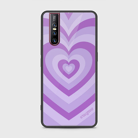 Vivo V15 Pro Cover - O'Nation Heartbeat Series - HQ Ultra Shine Premium Infinity Glass Soft Silicon Borders Case