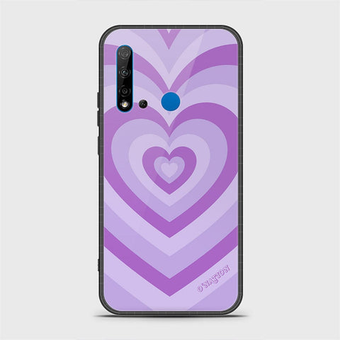 Huawi P20 Lite 2019 Cover - O'Nation Heartbeat Series - HQ Ultra Shine Premium Infinity Glass Soft Silicon Borders Case