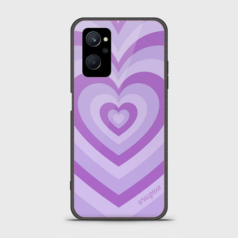 Realme 9i Cover - O'Nation Heartbeat Series - HQ Ultra Shine Premium Infinity Glass Soft Silicon Borders Case