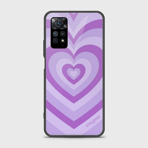 Xiaomi Redmi Note 11 Pro Cover - O'Nation Heartbeat Series - HQ Ultra Shine Premium Infinity Glass Soft Silicon Borders Case