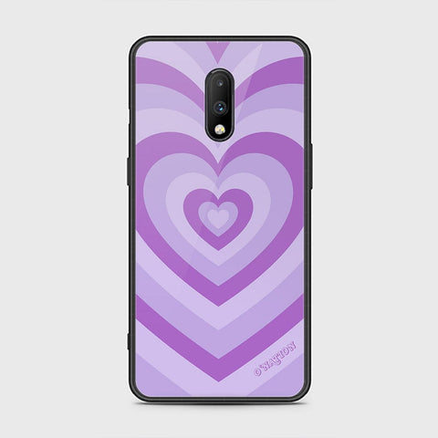 OnePlus 7 Cover - O'Nation Heartbeat Series - HQ Ultra Shine Premium Infinity Glass Soft Silicon Borders Case