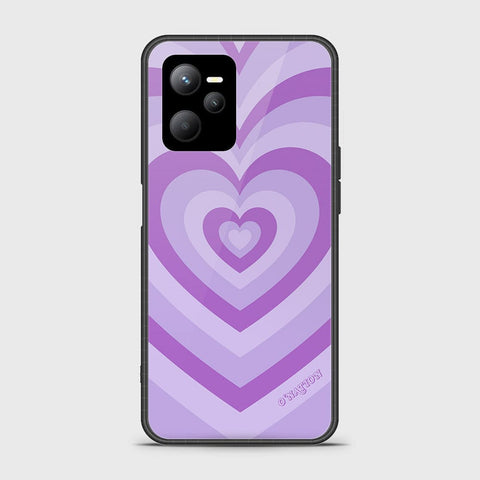 Realme C35 Cover - O'Nation Heartbeat Series - HQ Ultra Shine Premium Infinity Glass Soft Silicon Borders Case