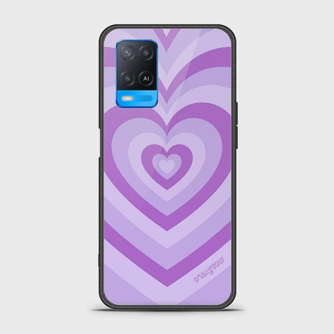 Oppo A54 4G Cover - O'Nation Heartbeat Series - HQ Ultra Shine Premium Infinity Glass Soft Silicon Borders Case