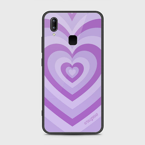 Vivo Y95 Cover - O'Nation Heartbeat Series - HQ Ultra Shine Premium Infinity Glass Soft Silicon Borders Case