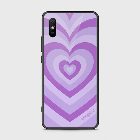 Xiaomi Redmi 9A Cover - O'Nation Heartbeat Series - HQ Ultra Shine Premium Infinity Glass Soft Silicon Borders Case