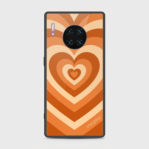 Huawei Mate 30 Pro Cover - O'Nation Heartbeat Series - HQ Ultra Shine Premium Infinity Glass Soft Silicon Borders Case