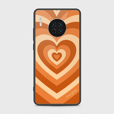 Huawei Mate 30 Cover - O'Nation Heartbeat Series - HQ Ultra Shine Premium Infinity Glass Soft Silicon Borders Case