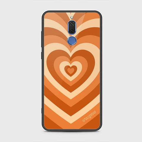 Huawei Mate 10 Lite Cover - O'Nation Heartbeat Series - HQ Ultra Shine Premium Infinity Glass Soft Silicon Borders Case