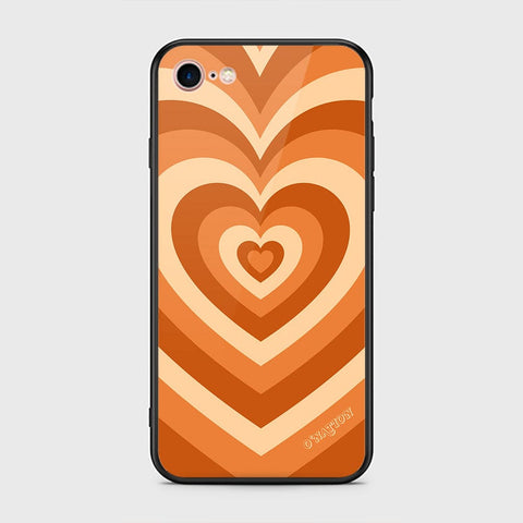 iPhone 8 / 7 Cover - O'Nation Heartbeat Series - HQ Ultra Shine Premium Infinity Glass Soft Silicon Borders Case