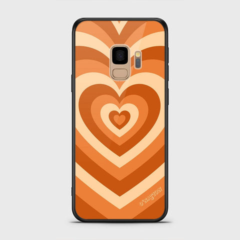 Samsung Galaxy S9 Cover - O'Nation Heartbeat Series - HQ Ultra Shine Premium Infinity Glass Soft Silicon Borders Case