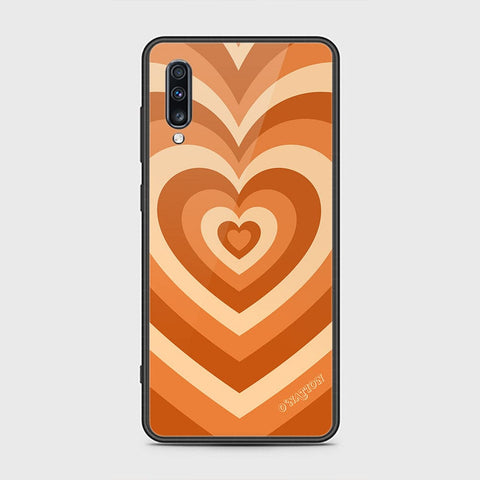 Samsung Galaxy A70s Cover - O'Nation Heartbeat Series - HQ Ultra Shine Premium Infinity Glass Soft Silicon Borders Case