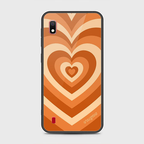 Samsung Galaxy A10 Cover - O'Nation Heartbeat Series - HQ Ultra Shine Premium Infinity Glass Soft Silicon Borders Case