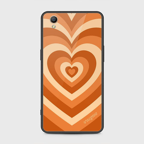 Oppo A37 Cover - O'Nation Heartbeat Series - HQ Ultra Shine Premium Infinity Glass Soft Silicon Borders Case