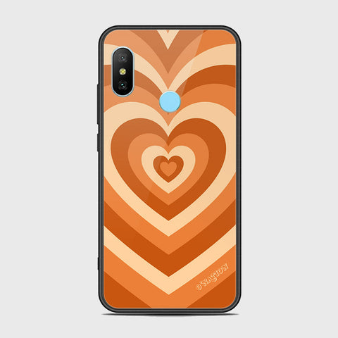 Xiaomi Redmi Note 6 Pro Cover - O'Nation Heartbeat Series - HQ Ultra Shine Premium Infinity Glass Soft Silicon Borders Case