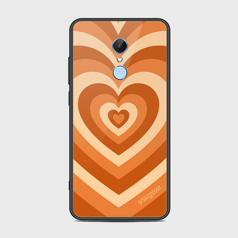 Xiaomi Redmi 5 Cover - O'Nation Heartbeat Series - HQ Ultra Shine Premium Infinity Glass Soft Silicon Borders Case