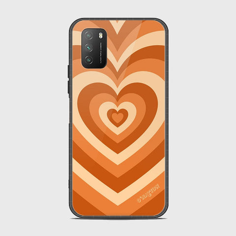 Xiaomi Poco M3 Cover - O'Nation Heartbeat Series - HQ Ultra Shine Premium Infinity Glass Soft Silicon Borders Case