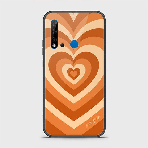 Huawi P20 Lite 2019 Cover - O'Nation Heartbeat Series - HQ Ultra Shine Premium Infinity Glass Soft Silicon Borders Case