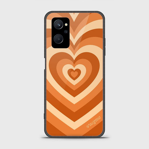 Realme 9i Cover - O'Nation Heartbeat Series - HQ Ultra Shine Premium Infinity Glass Soft Silicon Borders Case