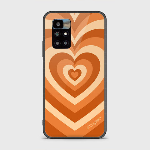 Xiaomi Redmi 10 Cover - O'Nation Heartbeat Series - HQ Ultra Shine Premium Infinity Glass Soft Silicon Borders Case