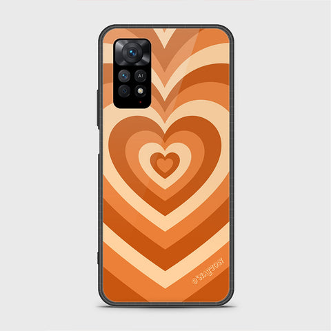 Xiaomi Redmi Note 11 Pro Cover - O'Nation Heartbeat Series - HQ Ultra Shine Premium Infinity Glass Soft Silicon Borders Case