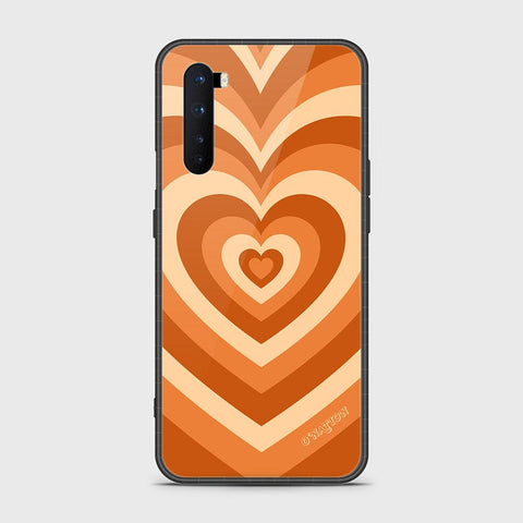 OnePlus Nord Cover - O'Nation Heartbeat Series - HQ Ultra Shine Premium Infinity Glass Soft Silicon Borders Case