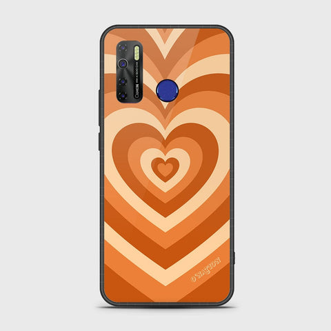 Tecno Camon 15 Cover - O'Nation Heartbeat Series - HQ Ultra Shine Premium Infinity Glass Soft Silicon Borders Case