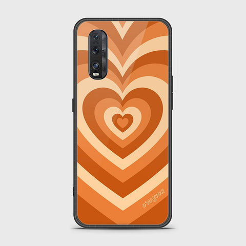 Oppo Find X2 Cover - O'Nation Heartbeat Series - HQ Ultra Shine Premium Infinity Glass Soft Silicon Borders Case