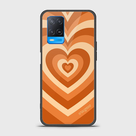 Oppo A54 4G Cover - O'Nation Heartbeat Series - HQ Ultra Shine Premium Infinity Glass Soft Silicon Borders Case