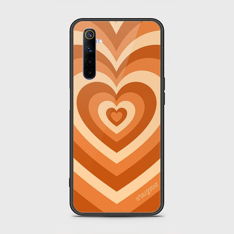 Realme 6 Cover - O'Nation Heartbeat Series - HQ Ultra Shine Premium Infinity Glass Soft Silicon Borders Case