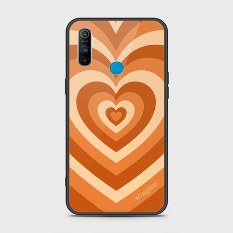 Realme 5s Cover - O'Nation Heartbeat Series - HQ Ultra Shine Premium Infinity Glass Soft Silicon Borders Case