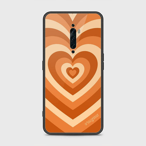 Oppo Reno 2Z Cover - O'Nation Heartbeat Series - HQ Ultra Shine Premium Infinity Glass Soft Silicon Borders Case