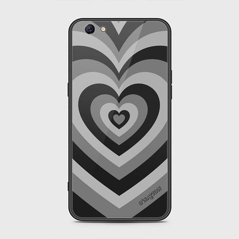 Oppo F3 Plus Cover - O'Nation Heartbeat Series - HQ Ultra Shine Premium Infinity Glass Soft Silicon Borders Case