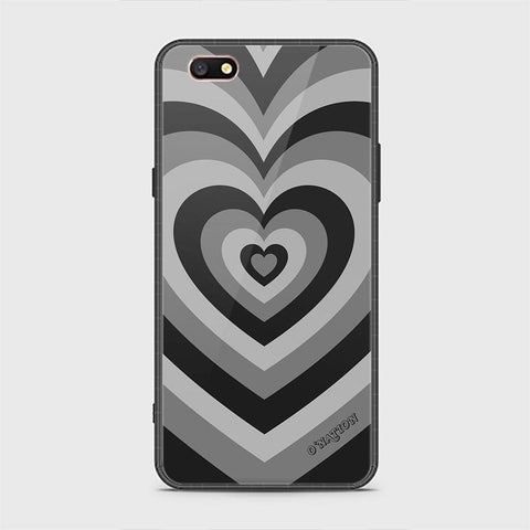 Oppo A77 Cover - O'Nation Heartbeat Series - HQ Ultra Shine Premium Infinity Glass Soft Silicon Borders Case