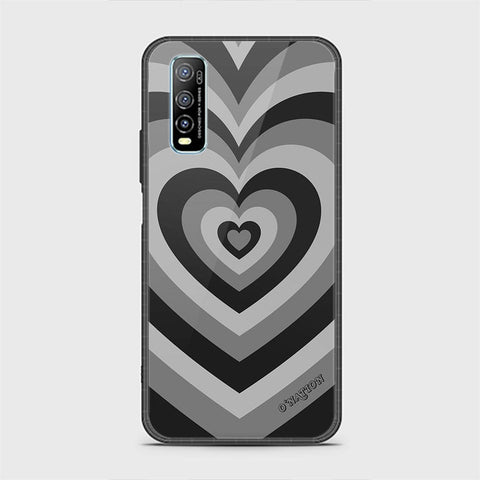 Vivo Y70s Cover - O'Nation Heartbeat Series - HQ Ultra Shine Premium Infinity Glass Soft Silicon Borders Case