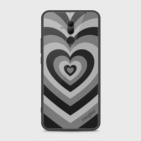 Huawei Mate 20 Lite Cover - O'Nation Heartbeat Series - HQ Ultra Shine Premium Infinity Glass Soft Silicon Borders Case